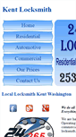 Mobile Screenshot of kent--locksmith.com